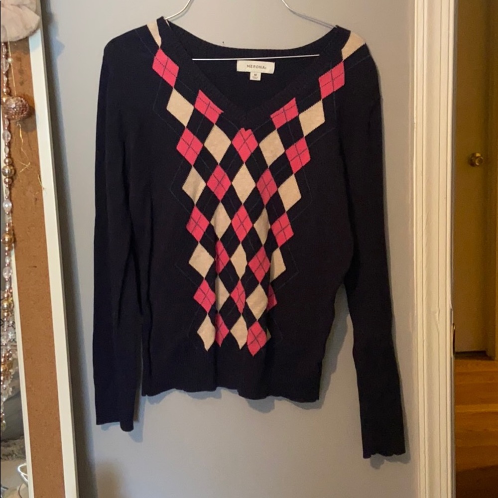 Merona checkered sweater